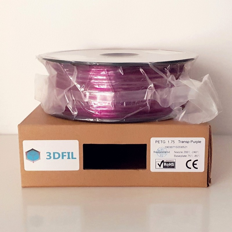 Bobine 1kg PLA Violet - 1.75mm - Fil imprimante 3D pas cher 