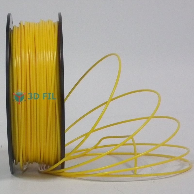 Bobine 1kg PLA Jaune Foncé - 1.75mm - Filament PLA pas cher 