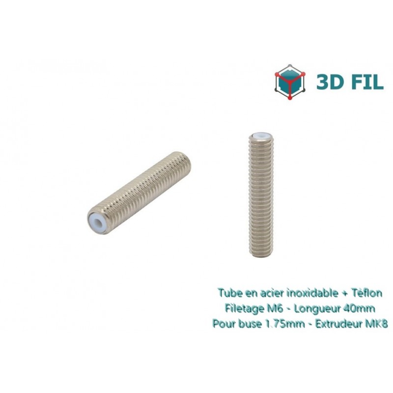Buse laiton MK7 / MK8 0.4mm / filament 1.75mm / Envoi sous 24H / 3DFIL
